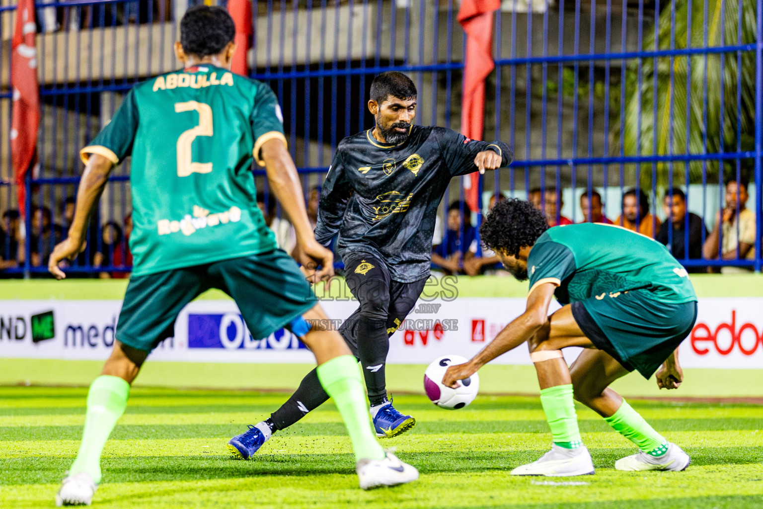 Afro SC vs FC Suddenly in Day 1 of Eydhafushi Futsal Cup 2024 was held on Monday , 8th April 2024, in B Eydhafushi, Maldives Photos: Nausham Waheed / images.mv