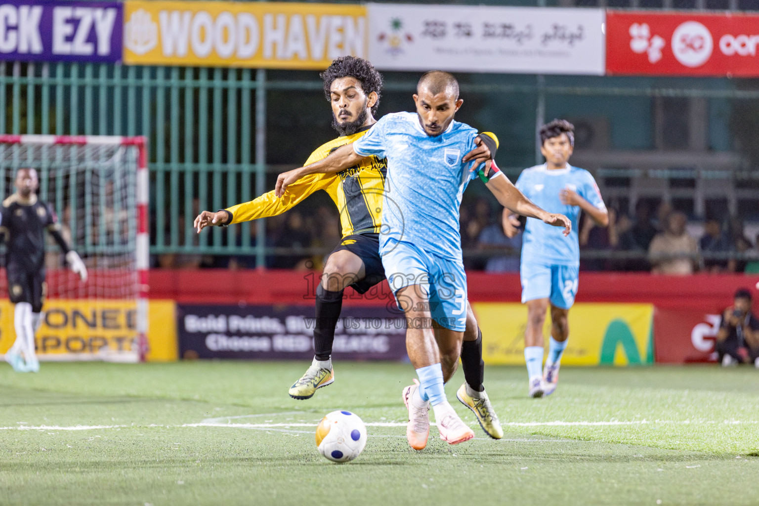 HA Dhidhdhoo vs HA Vashafaru in Day 5 of Golden Futsal Challenge 2025 on Thursday, 9th January 2025, in Hulhumale', Maldives 
Photos: Hassan Simah / images.mv