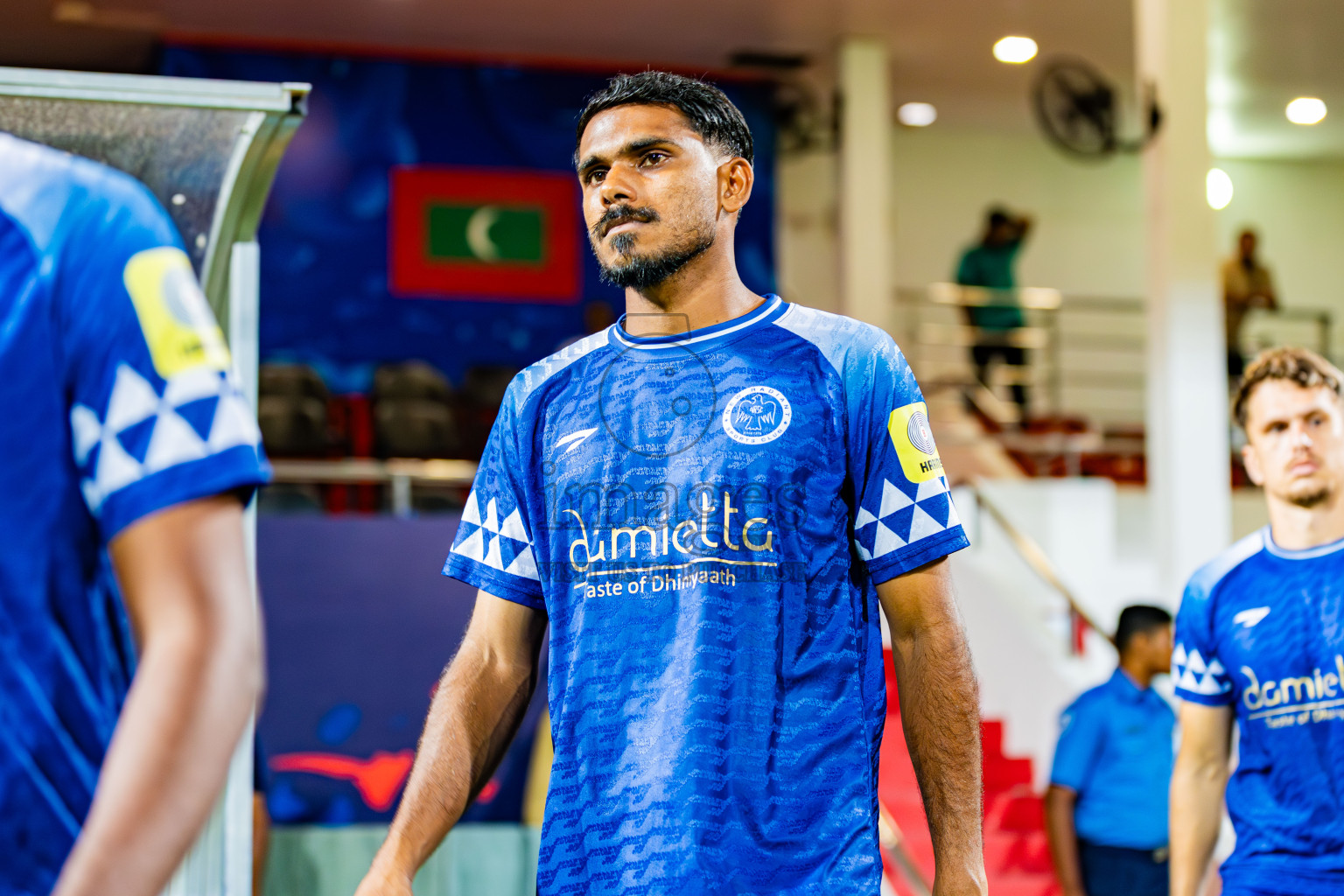 United Victory vs New Radiant Sports Club in Dhivehi Premier League 2025/26 held in National Football Stadium, Male', Maldives on Thursday, 25th September 2025. Photos: Areef Adam / Images.mv