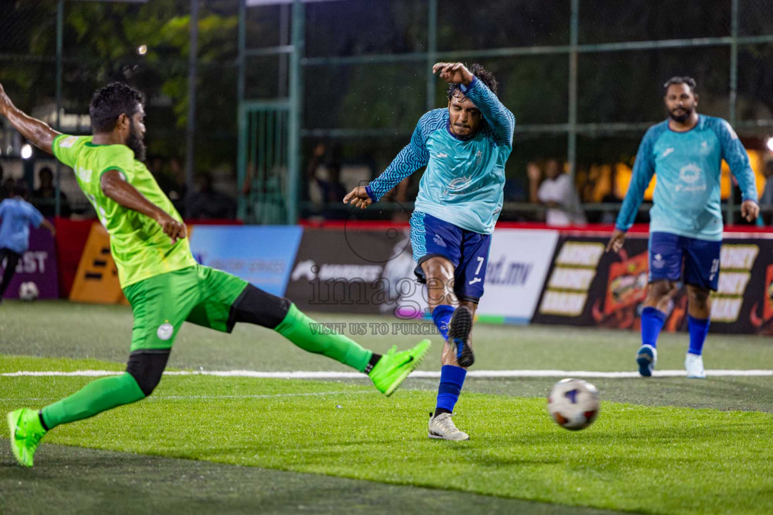 TEAM DJA VS TOURISM CLUB in Club Maldives Classic 2024 held in Rehendi Futsal Ground, Hulhumale', Maldives on Friday, 6th September 2024. 
Photos: Hassan Simah / images.mv