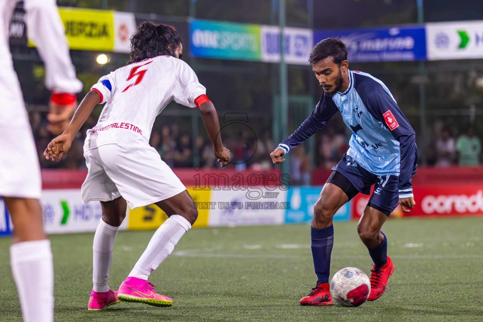 Th Gaadhiffushi vs Th Kinbidhoo in Day 15 of Golden Futsal Challenge 2024 was held on Monday, 29th January 2024, in Hulhumale', Maldives
Photos: Ismail Thoriq / images.mv