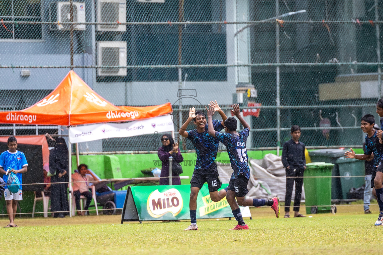 Day 4 of MILO Academy Championship 2024 (U-14) was held in Henveyru Stadium, Male', Maldives on Sunday, 3rd November 2024.
Photos: Ismail Thoriq /  Images.mv