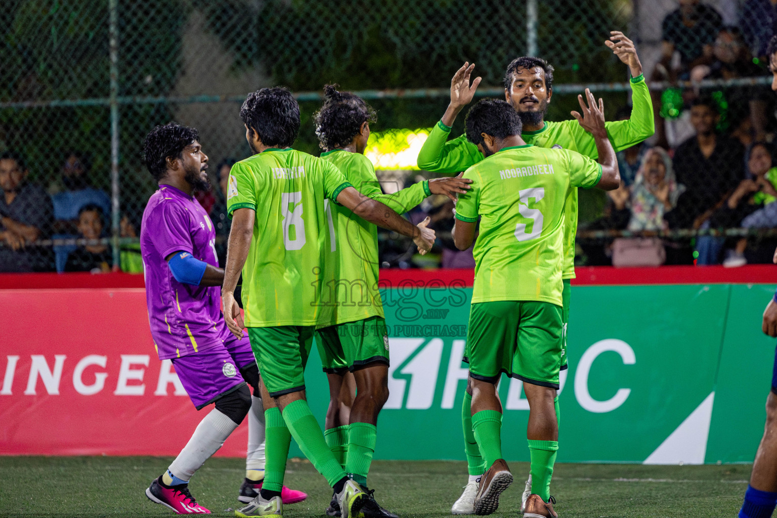 TEAM DJA VS TOURISM CLUB in Club Maldives Classic 2024 held in Rehendi Futsal Ground, Hulhumale', Maldives on Friday, 6th September 2024. 
Photos: Hassan Simah / images.mv