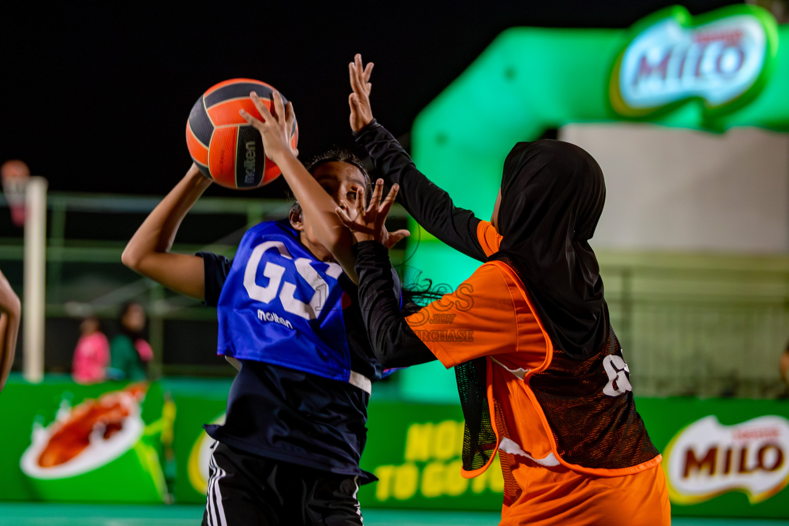 Day 6 of MILO 3x3 Netball Challenge 2024 was held in Ekuveni Netball Court at Male', Maldives on Tuesday, 19th March 2024.
Photos: Hassan Simah / images.mv