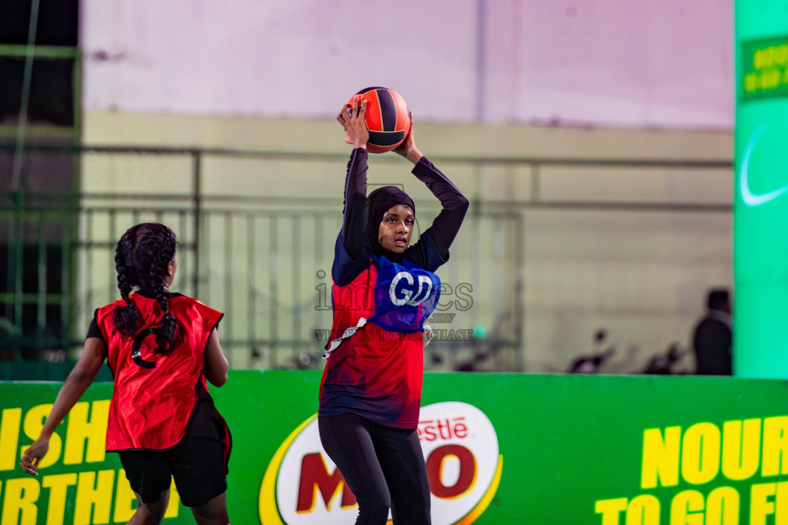 Day 6 of MILO 3x3 Netball Challenge 2024 was held in Ekuveni Netball Court at Male', Maldives on Tuesday, 19th March 2024.
Photos: Hassan Simah / images.mv