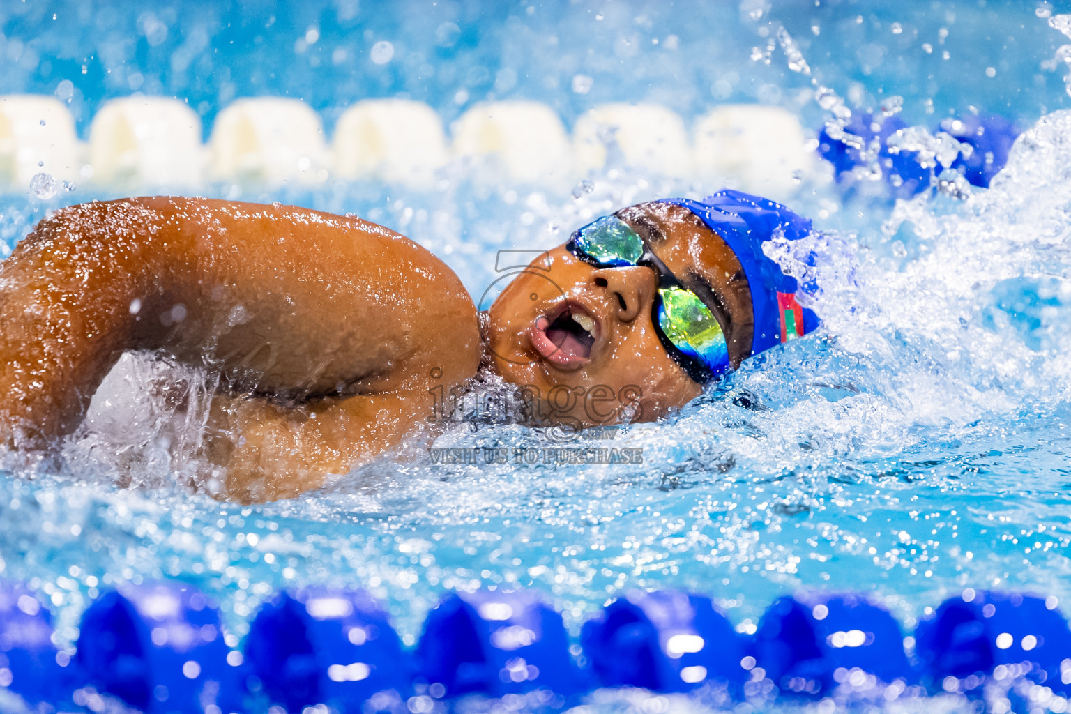 Day 3 of BML 21st Interschool Swimming Competition 2025 was held in Hulhumale' Swimming Pool, Hulhumale', Maldives on Monday, 13th October 2025. Photos: Nausham Waheed / images.mv