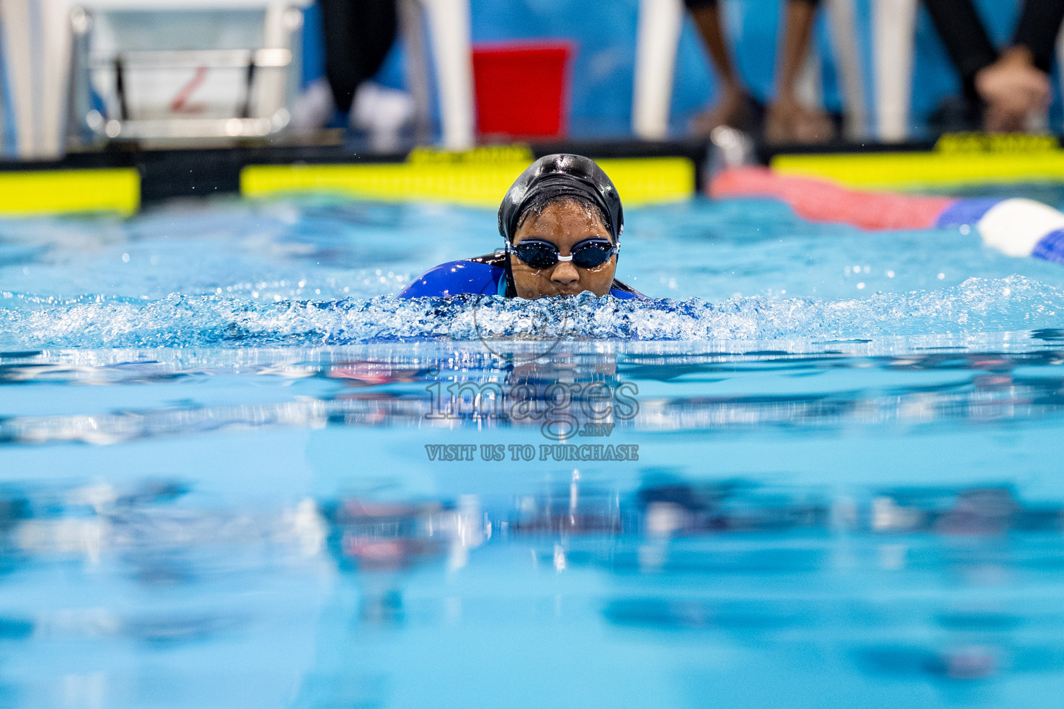 Day 5 of BML 21st Interschool Swimming Competition 2025 was held in Hulhumale' Swimming Pool, Hulhumale', Maldives on Wednesday, 15th October 2025. 
Photos: Hassan Simah / images.mv
