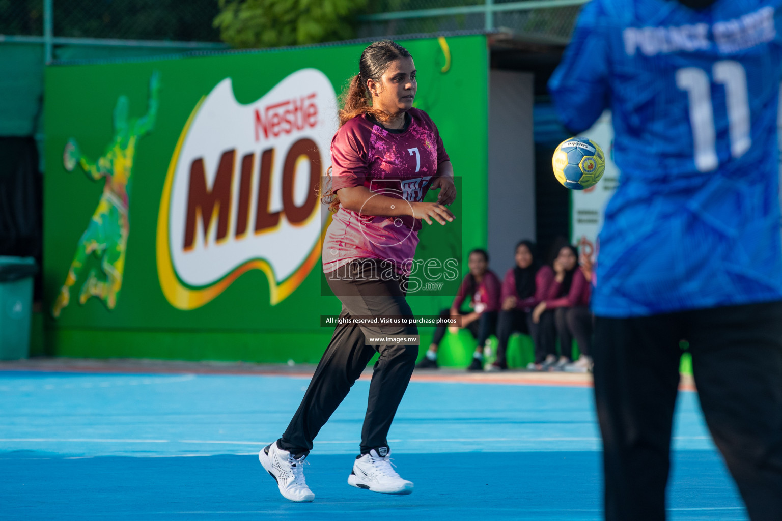 Day 10 of 6th MILO Handball Maldives Championship 2023, held in Handball ground, Male', Maldives on 29th May 2023 Photos: Nausham Waheed/ Images.mv