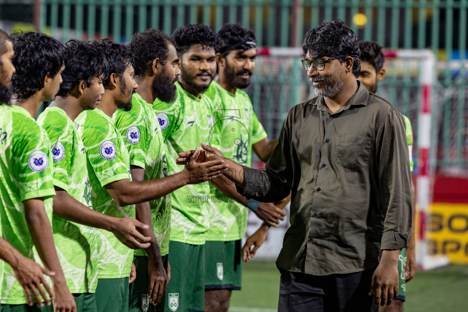 F Bilehdhoo VS F Feeali in Day 21 of Golden Futsal Challenge 2025 was held on Saturday, 25 January 2025, in Hulhumale', Maldives. 
Photos: Hassan Simah / images.mv