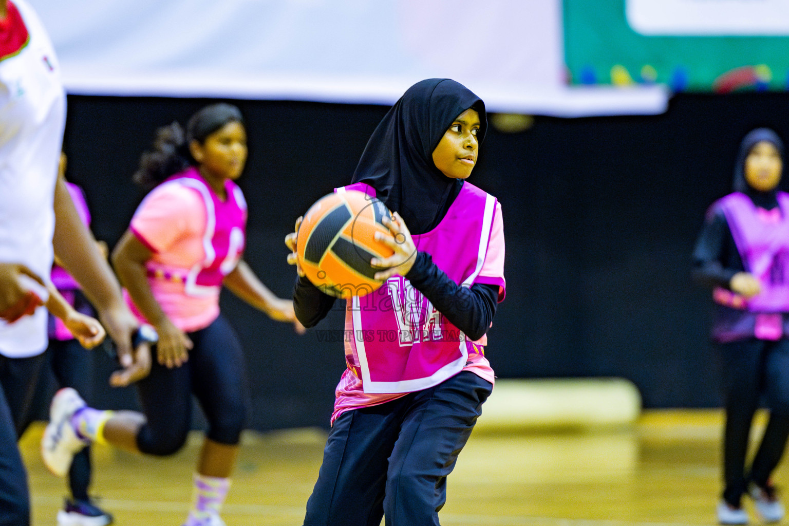 Day 5 of 21st National Netball Tournament was held in Social Canter at Male', Maldives on Sunday, 13th May 2024. Photos: Nausham Waheed / images.mv