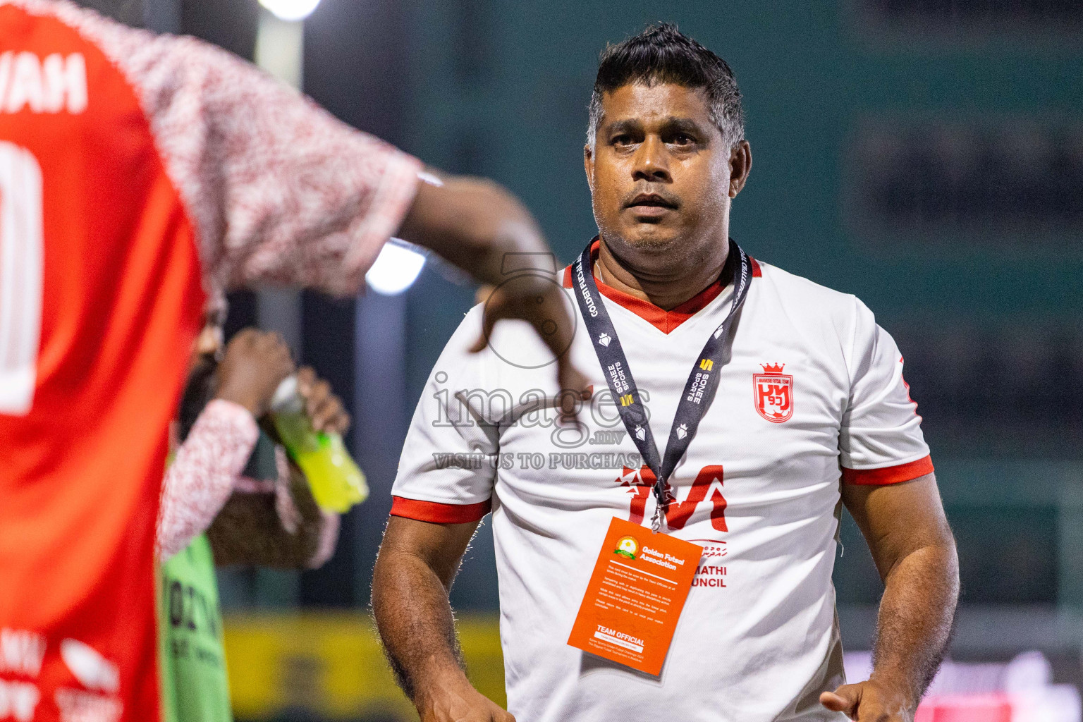 L Maavah vs L Kalaidhoo in Day 3 of Golden Futsal Challenge 2024 was held on Wednesday, 17th January 2024, in Hulhumale', Maldives
Photos: Ismail Thoriq / images.mv