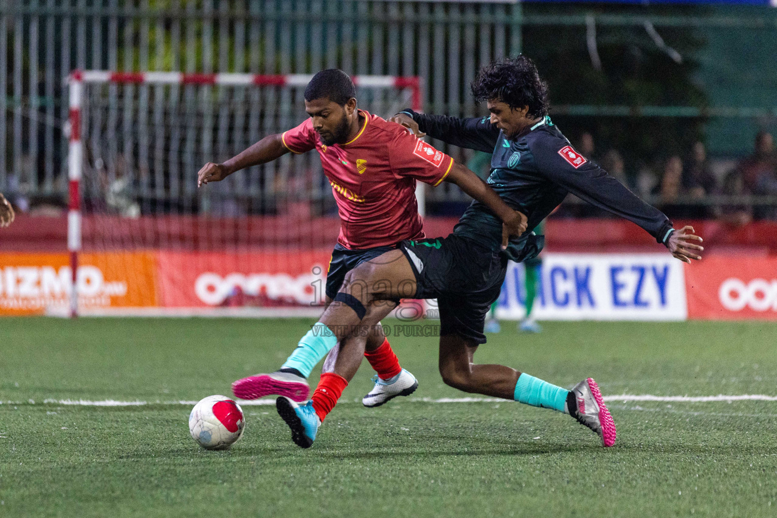 DH Bandidhoo vs DH Kudahuvadhoo in Day 17 of Golden Futsal Challenge 2024 was held on Wednesday, 31st January 2024, in Hulhumale', Maldives Photos: Nausham Waheed / images.mv