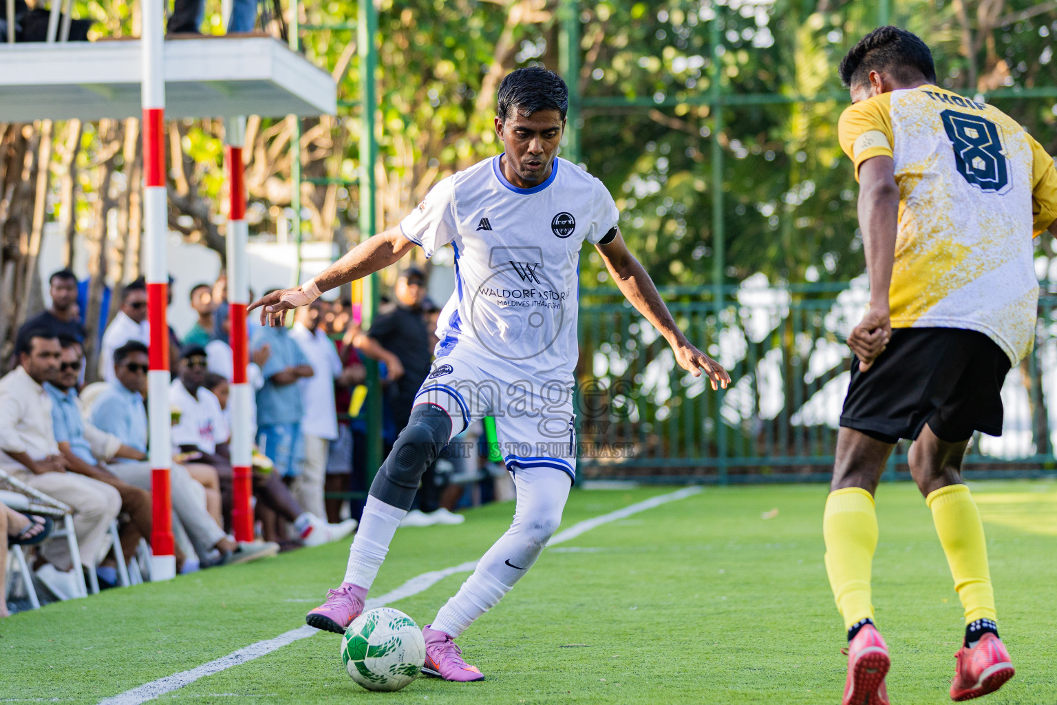 Waldorf Astoria vs Jumeirah Olhaheli in Resort Super League 2025 was held on Tuesday, 28th October 2025 in Jumeirah Olhaheli Island Maldives, Photos: Areef Adam / images.mv