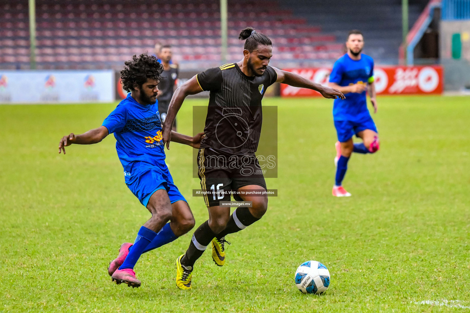 Dhivehi Sifainge Club ( DSC ) vs Kuda henveiru united in the 2nd Division 2022 on 29th July 2022, held in National Football Stadium, Male', Maldives Photos: Nausham Waheed / Images.mv