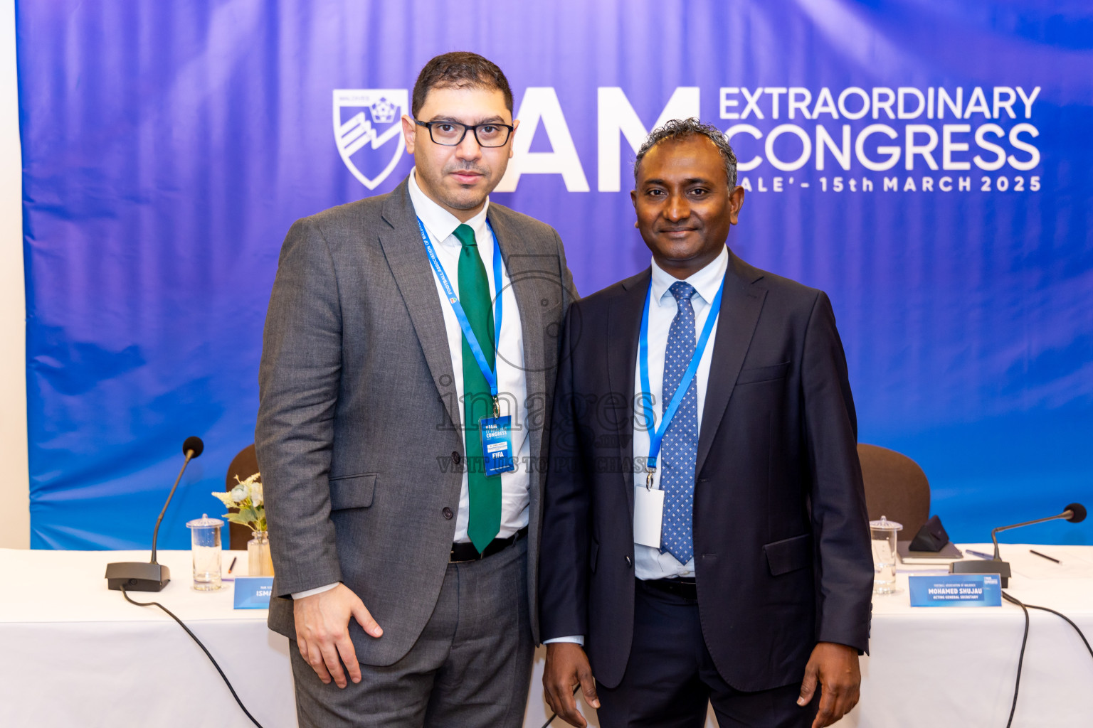 FAM Extraordinary Congress 2025 was held on Saturday, 15th March 2025, in Male', Maldives Photos: Nausham Waheed / images.mv