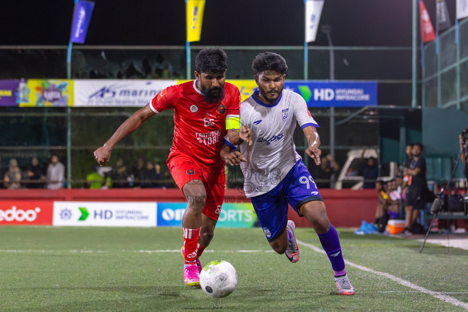 F Bilehdhoo vs F Dharanboodhoo in Day 3 of Golden Futsal Challenge 2024 was held on Thursday, 18th January 2024, in Hulhumale', Maldives Photos: Mohamed Mahfooz Moosa / images.mv