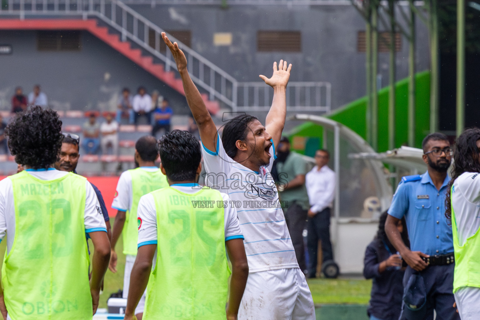 Victory SC vs Masodi SC in the Final of Second Division 2023 in Male' Maldives on Monday, 16th February 2023. Photos: Mohamed Mahfooz Moosa / images.mv