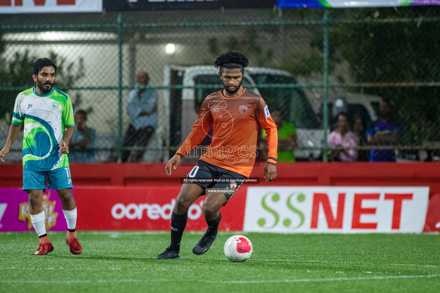 GA. Vilingili vs GA. Maamendhoo in Day 2 of Golden Futsal Challenge 2023 on 06 February 2023 in Hulhumale, Male, Maldives