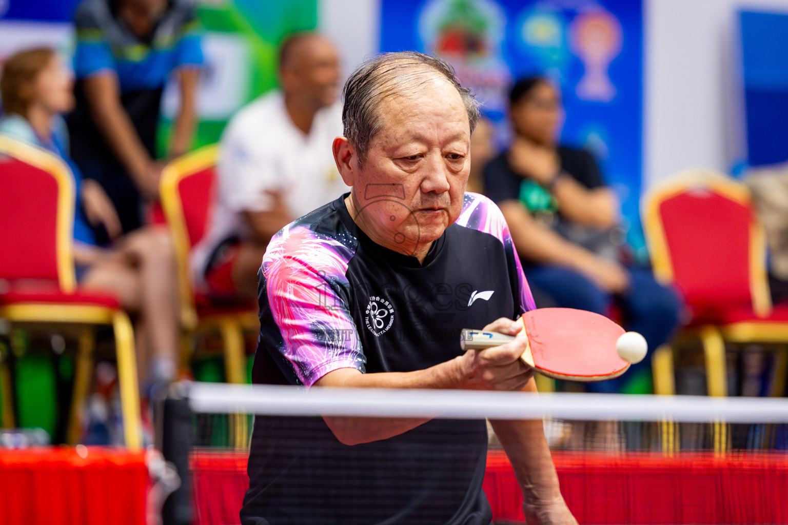 Day 2 of 1st Thoddoo Masters Table Tennis Tournament was held on Friday, 22nd August 2025 in AA Thoddoo, Maldives. Photos: Nausham Waheed / images.mv
