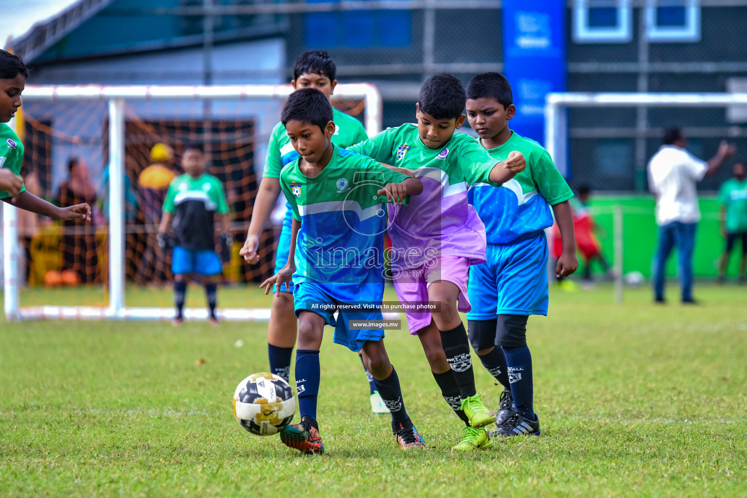 Day 1 of Milo Kids Football Fiesta 2022 was held in Male', Maldives on 19th October 2022. Photos: Nausham Waheed/ images.mv