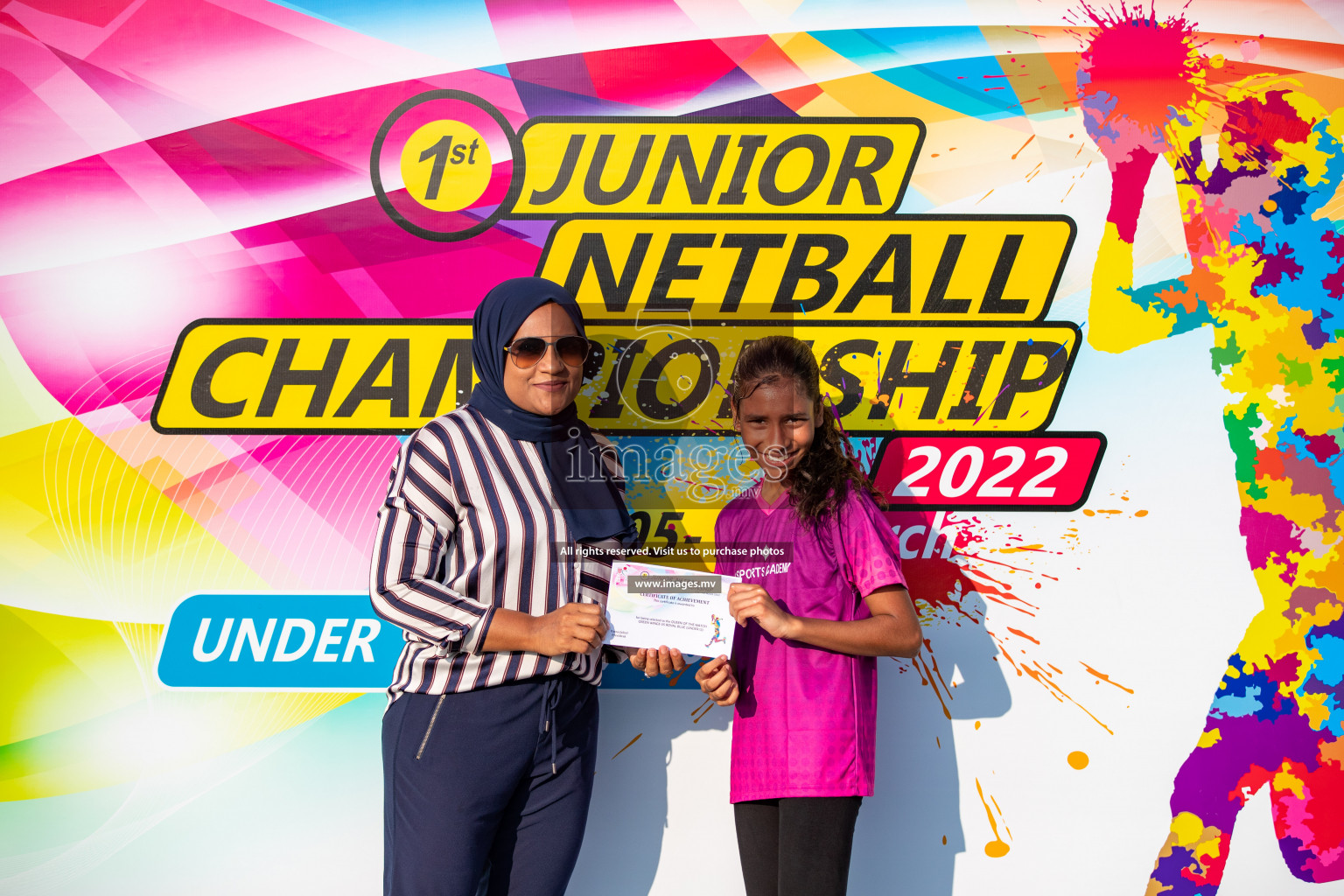 Day 8 of Junior Netball Championship 2022 on 11th March 2022 held in Male', Maldives. Photos by Nausham Waheed & Hassan Simah