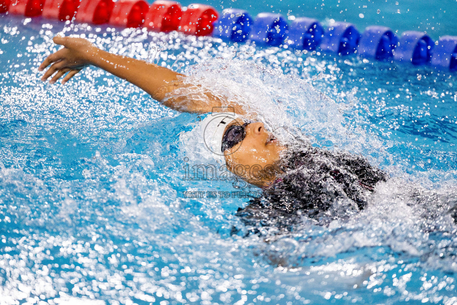 Day 4 of National Swimming Championship 2024 held in Hulhumale', Maldives on Monday, 16th December 2024. Photos: Hassan Simah / images.mv