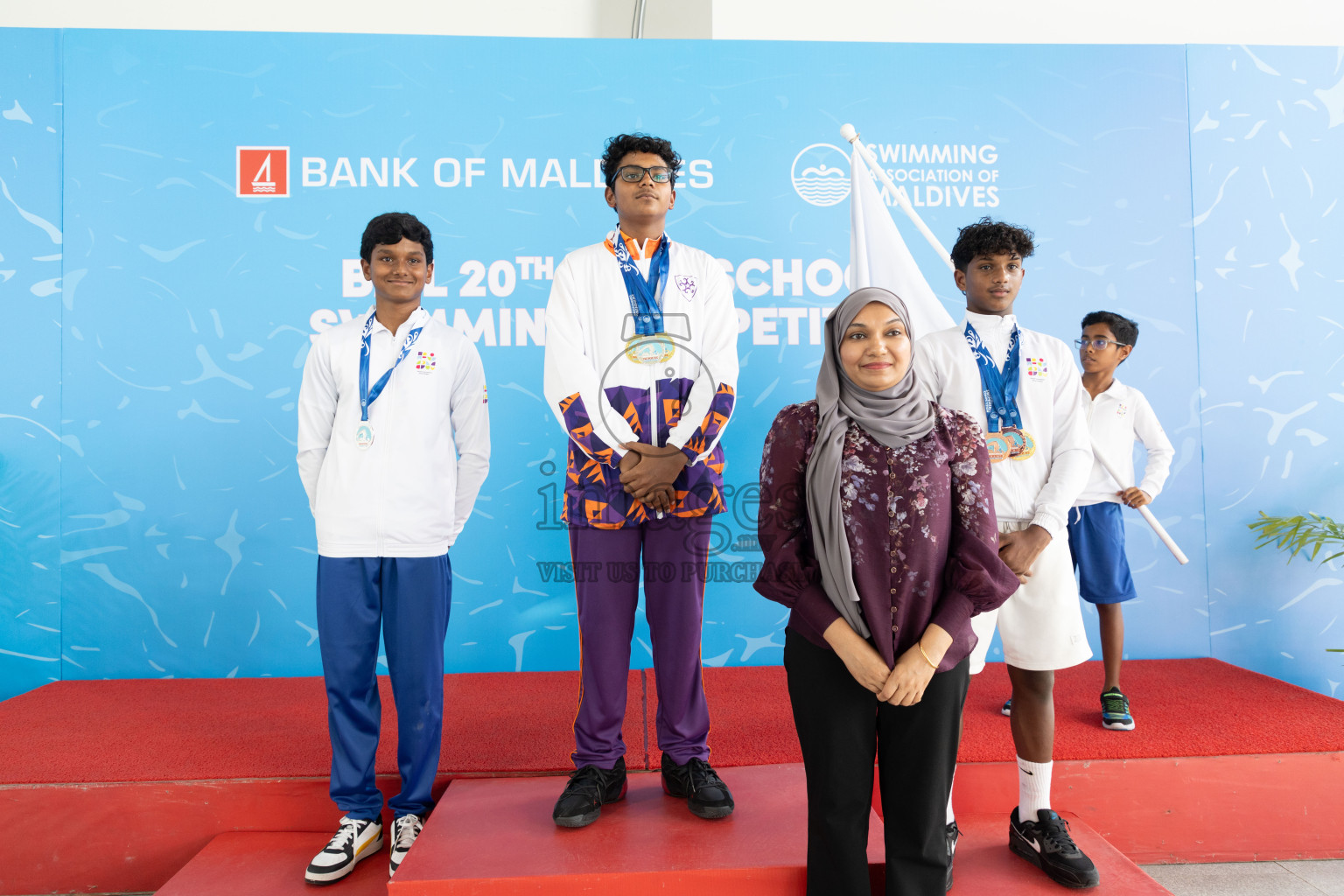 Closing ceremony of BML 20th Inter-School Swimming Competition was held in Hulhumale' Swimming Complex on Saturday, 19th October 2024. 
Photos: Ismail Thoriq