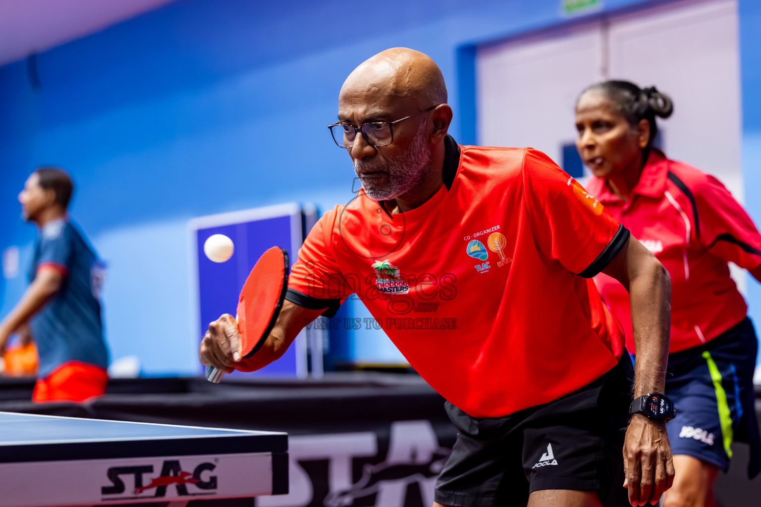 Day 2 of 1st Thoddoo Masters Table Tennis Tournament was held on Friday, 22nd August 2025 in AA Thoddoo, Maldives. Photos: Nausham Waheed / images.mv