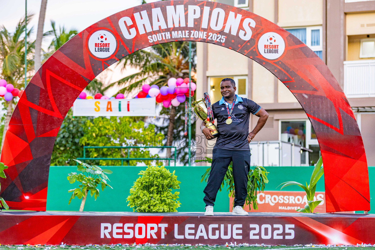 Waldorf Astoria vs SAII Lagoon in Finals of Resort League 2025 (South Male Zone) was held on Sunday, 19th October 2025 in Crossroads's Maldives, Photos: Areef Adam / images.mv