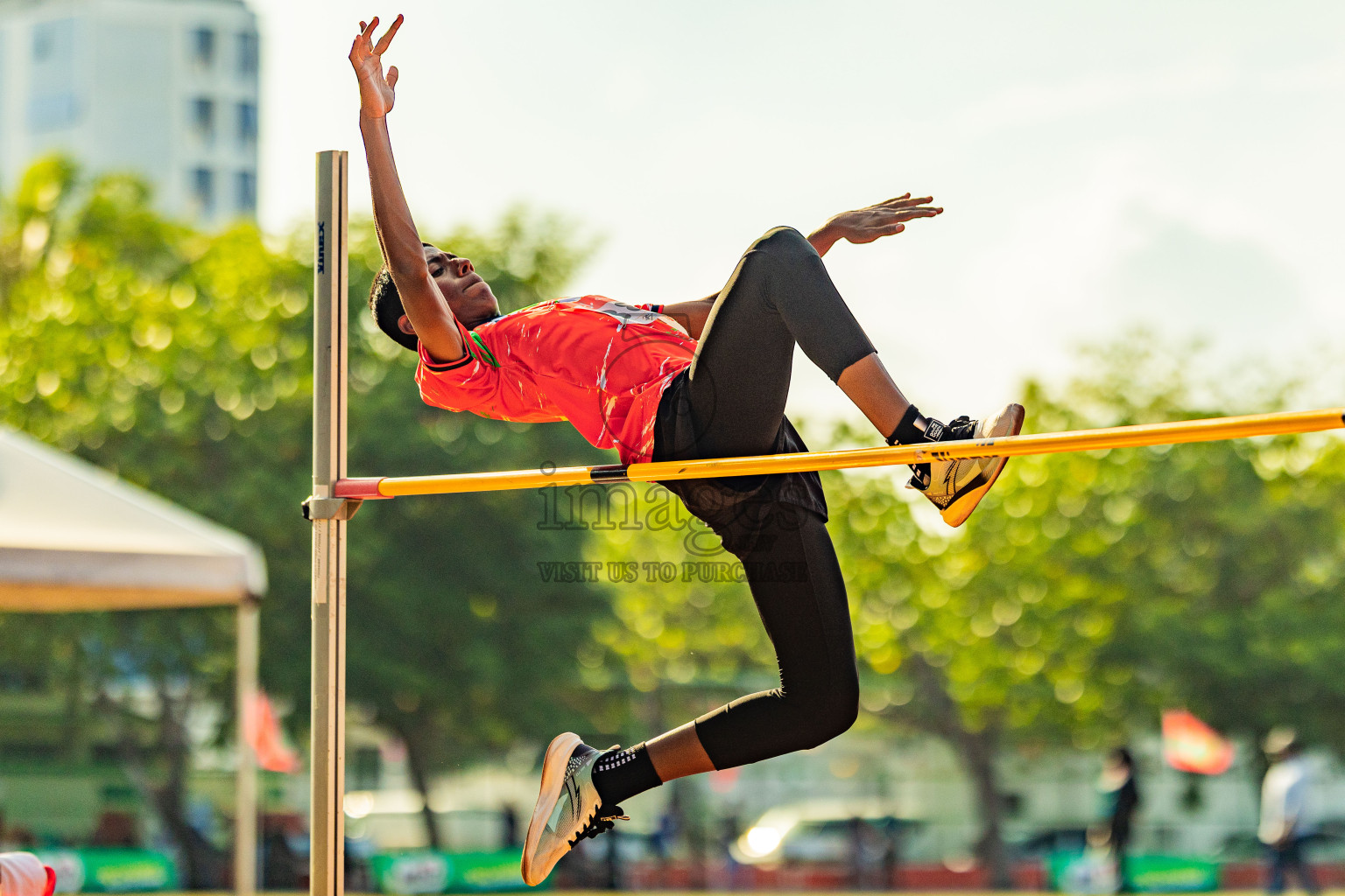 Day 2 of Inter-school Athletics Championship 2025 held in Ekuveni Synthetic Track, Male', Maldives on Tuesday, 07th October 2025. Photos by: Areef Adam / Images.mv