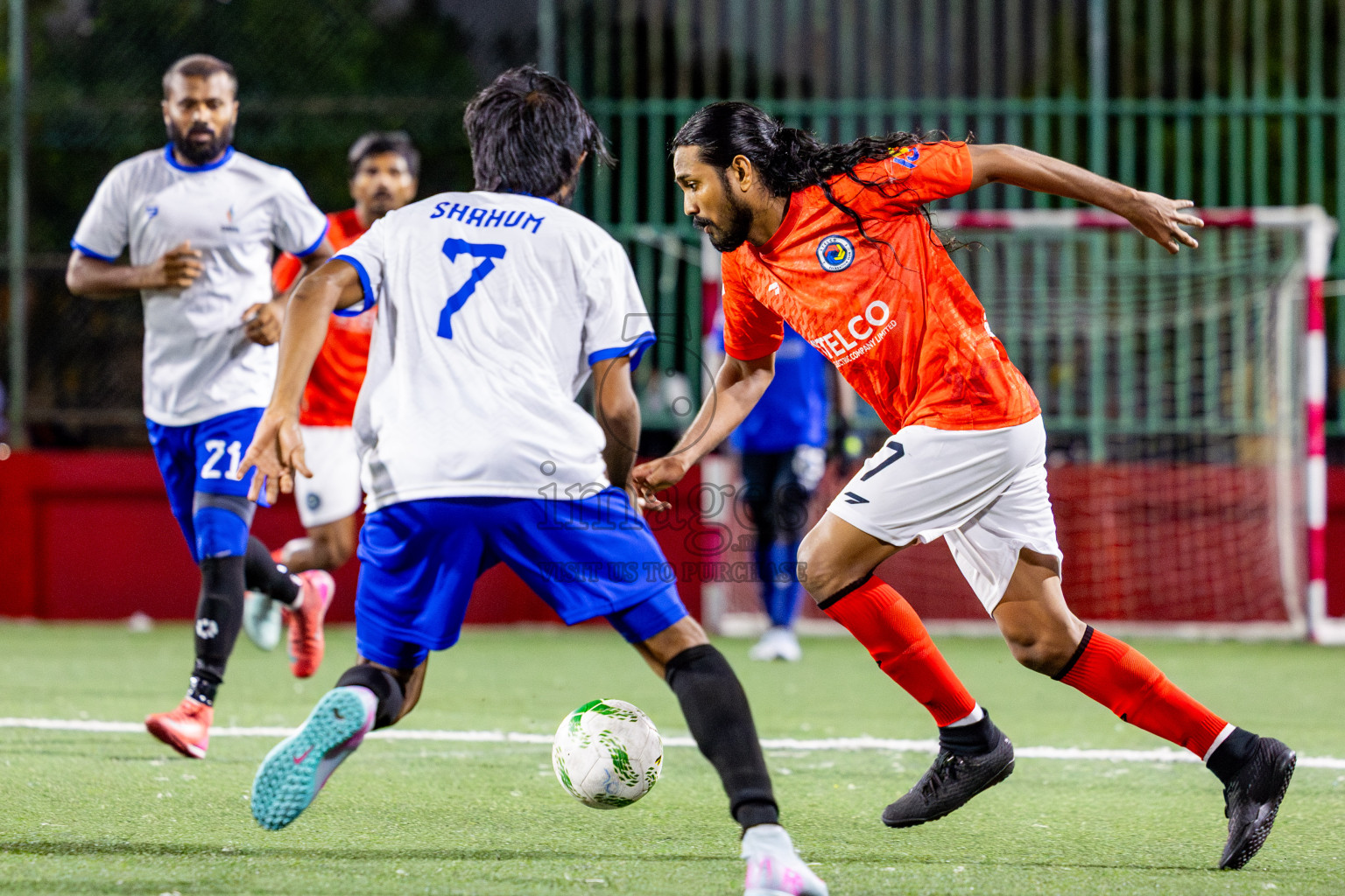 STELCO vs FENAKA in Day 15 of Office League 2025 was held on Friday, 2nd May 2025 in Hulhumale', Maldives. Photos: Nausham Waheed / images.mv