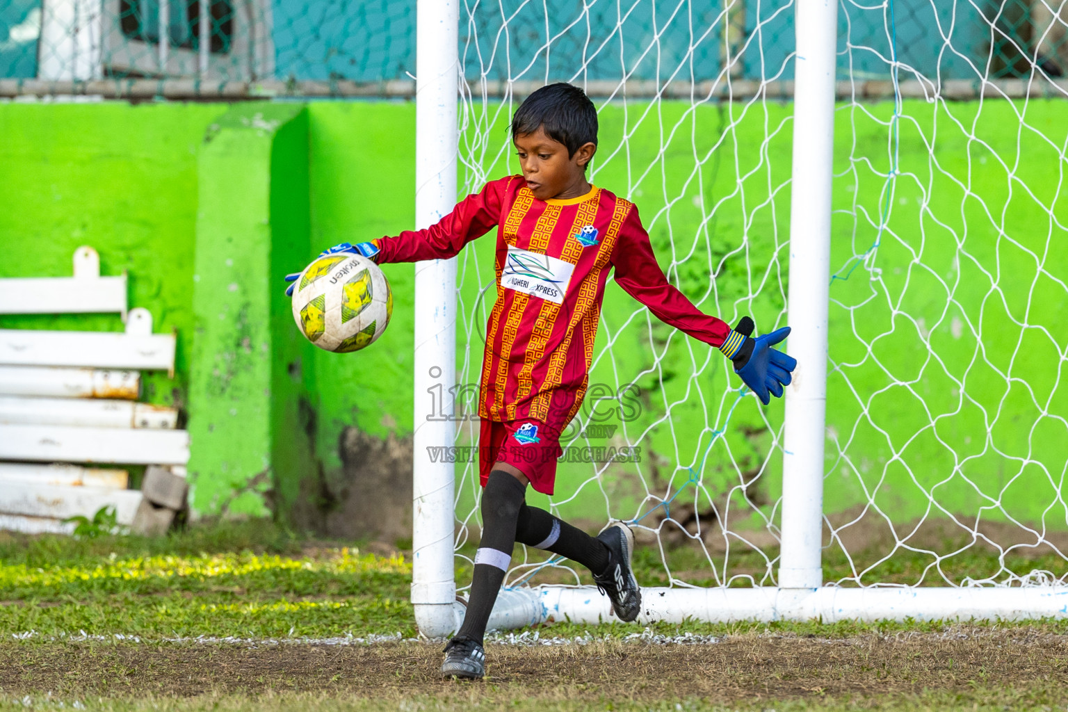 Day 3 of MILO SVAM Juniors 2025 (U-8) was held at Henveiru Stadium in Male', Maldives on Saturday, 28th June 2025. Photos: Mohamed Mahfooz Moosa / images.mv
