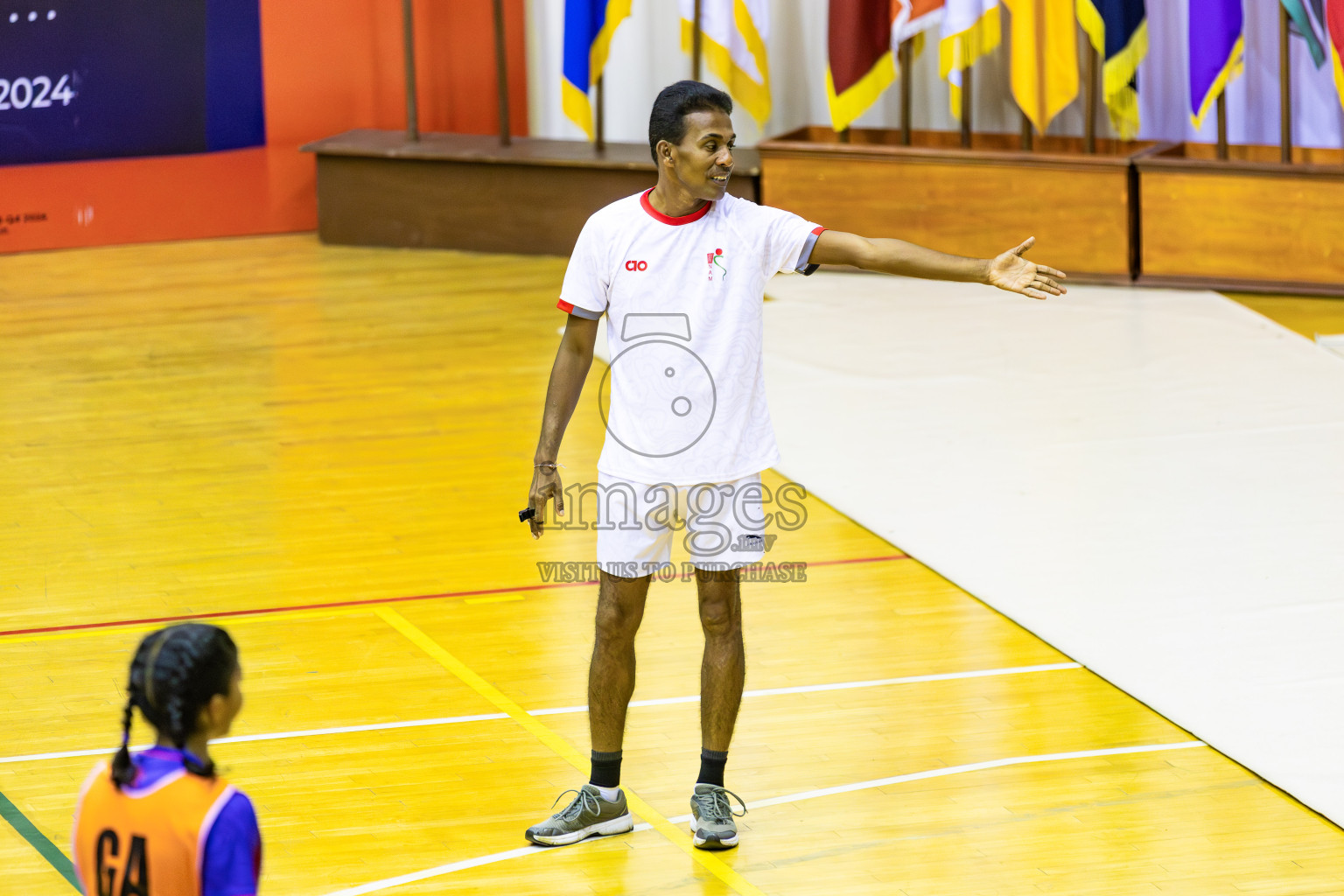 Day 1 of Inter-School Netball Tournament 2025 was held in Social Center Indoor Hall on Saturday, 18th October 2025. Photos: Areef Adam / images.mv