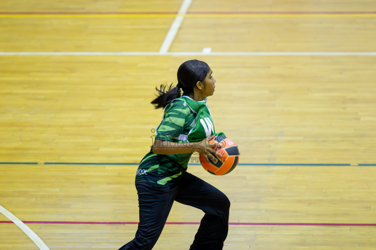 Day 2 of 25th Inter-School Netball Tournament was held in Social Center at Male', Maldives on Saturday, 10th August 2024. Photos: Nausham Waheed/ Mohamed Mahfooz Moosa / images.mv