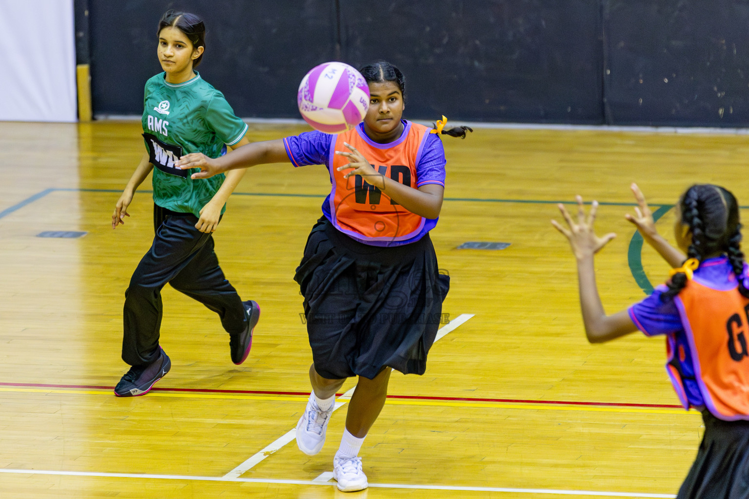 Day 4 of Inter-School Netball Tournament 2025 was held in Social Center Indoor Hall on Tuesday, 21th October 2025. Photos: Areef Adam / images.mv
