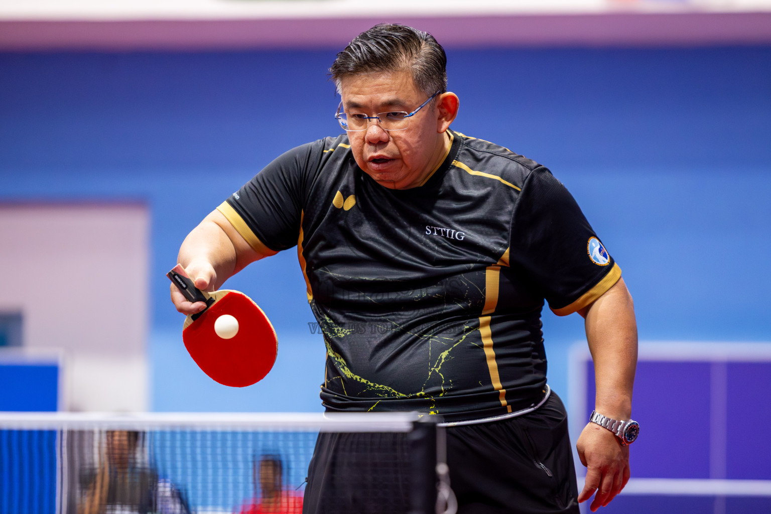 Day 2 of 1st Thoddoo Masters Table Tennis Tournament was held on Friday, 22nd August 2025 in AA Thoddoo, Maldives. Photos: Nausham Waheed / images.mv