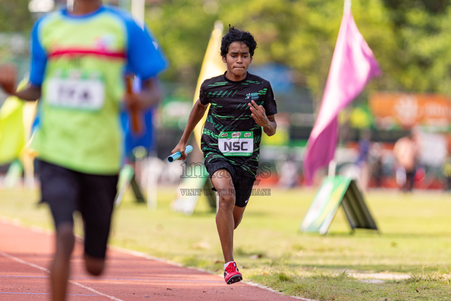 Day 3 of MILO Athletics Association Championship was held on Thursday, 7th May 2024 in Male', Maldives. Photos: Nausham Waheed