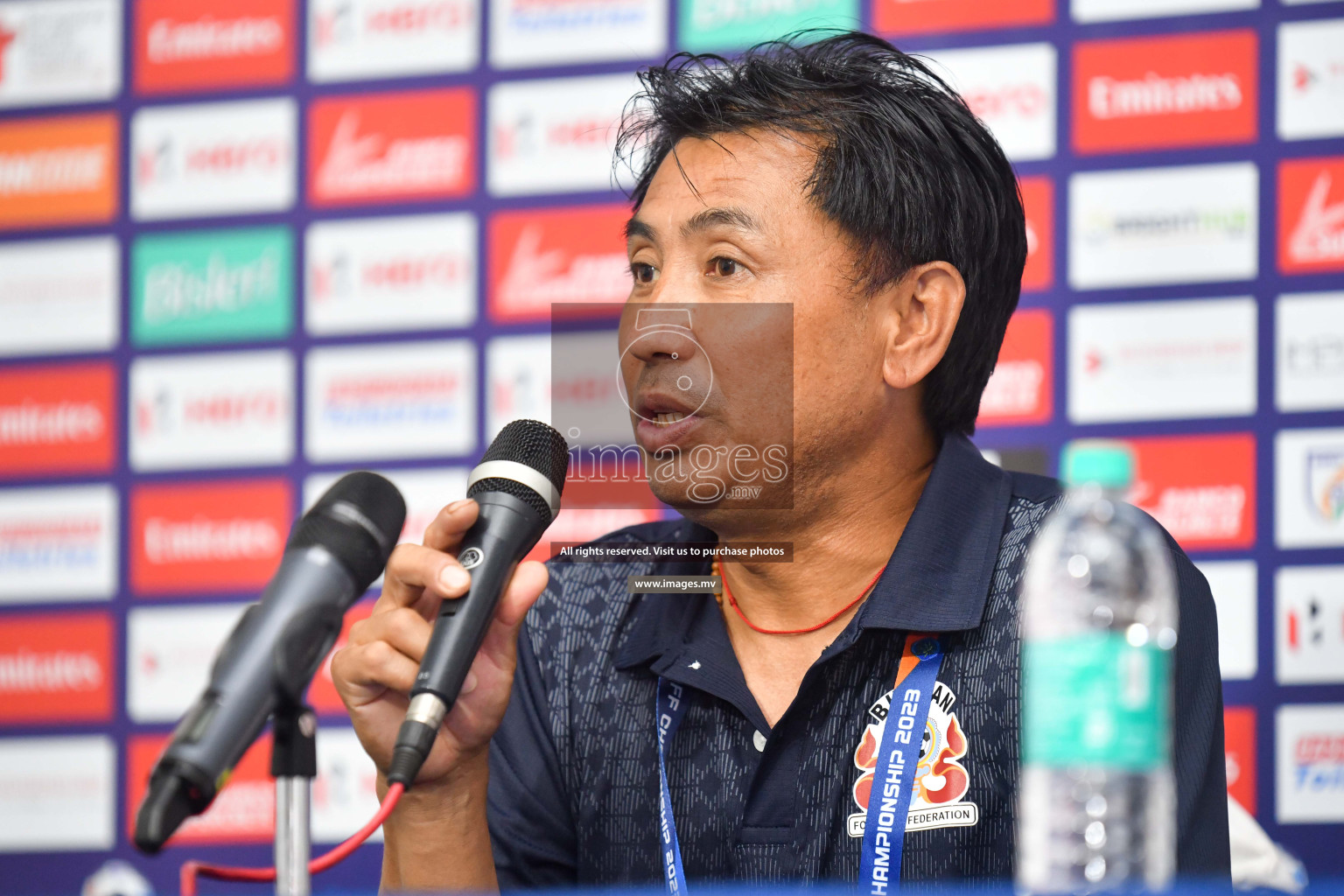 Maldives vs Bhutan in SAFF Championship 2023 held in Sree Kanteerava Stadium, Bengaluru, India, on Wednesday, 22nd June 2023. Photos: Nausham Waheed / images.mv