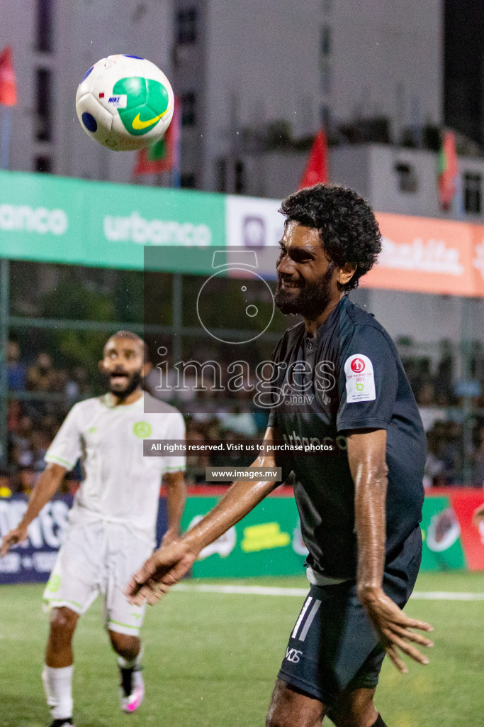Club Urbanco vs Club Immigration in Club Maldives Cup 2023 held in Hulhumale, Maldives, on Friday, 21st July 2023 Photos: Hassan Simah / images.mv