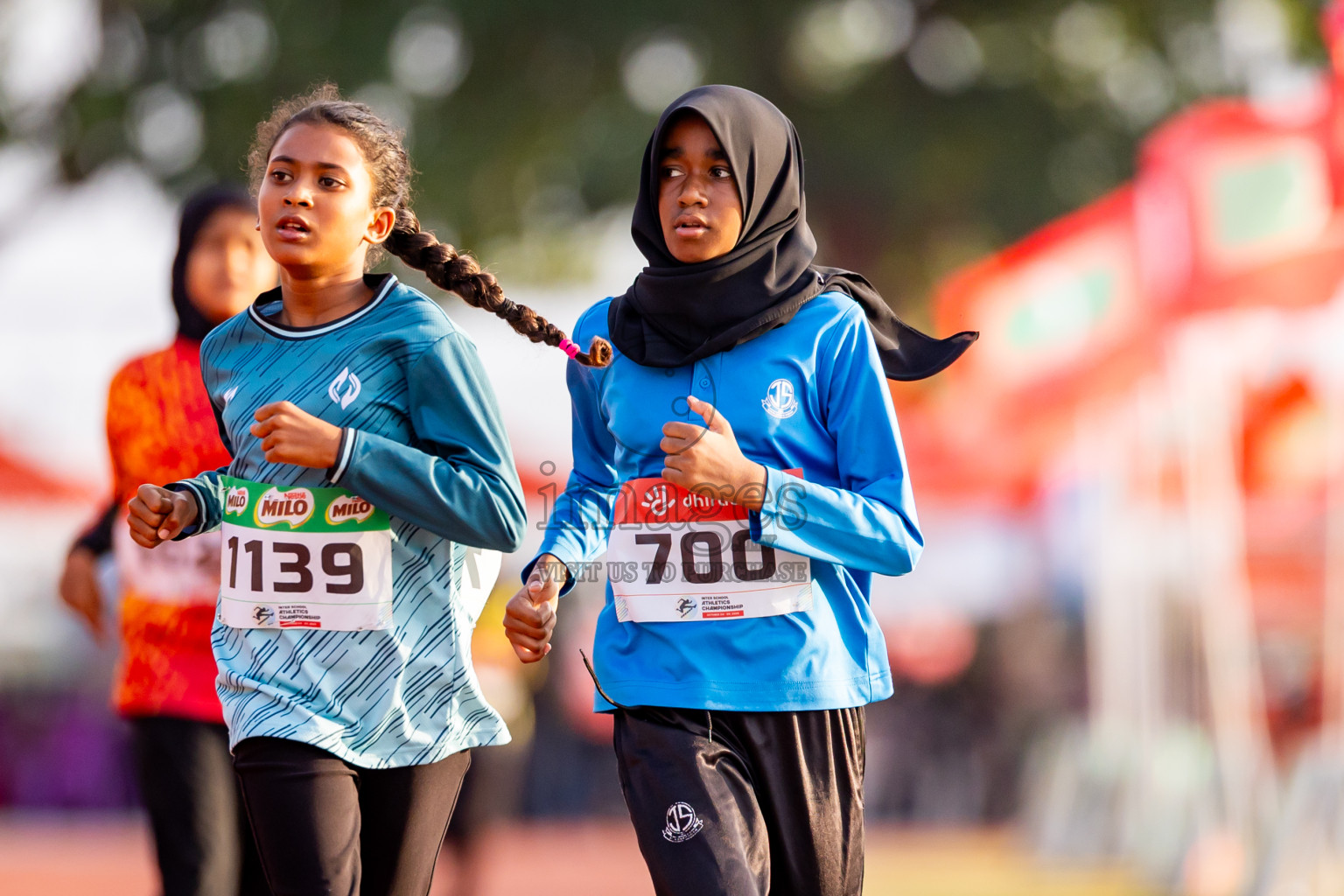 Day 3 of Inter-school Athletics Championship 2025 held in Ekuveni Synthetic Track, Male', Maldives on Wednesday, 08th October 2025. Photos by: Nausham Waheed / Images.mv