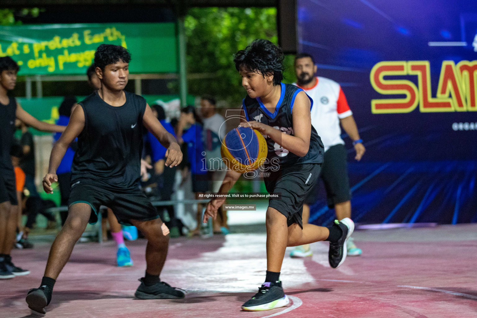 Day3 of Slamdunk by Sosal on 14th April 2023 held in Male'. Photos: Nausham waheed /images.mv