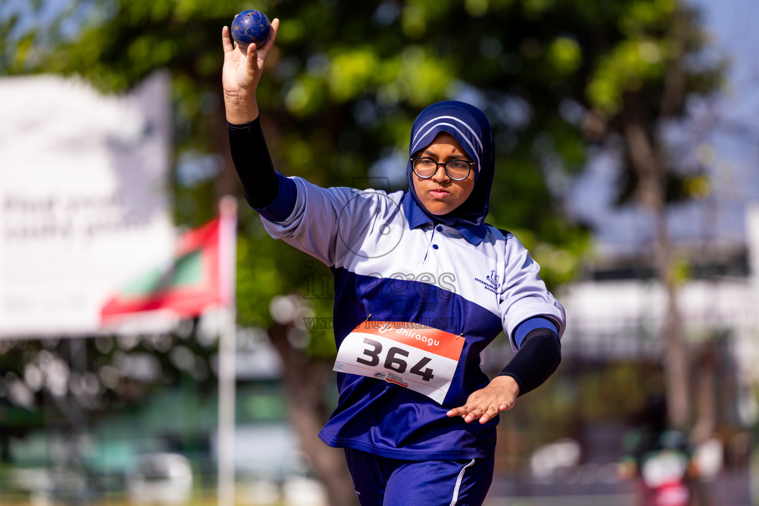 Day 3 of Inter-school Athletics Championship 2025 held in Ekuveni Synthetic Track, Male', Maldives on Wednesday, 08th October 2025. Photos by: Nausham Waheed / Images.mv