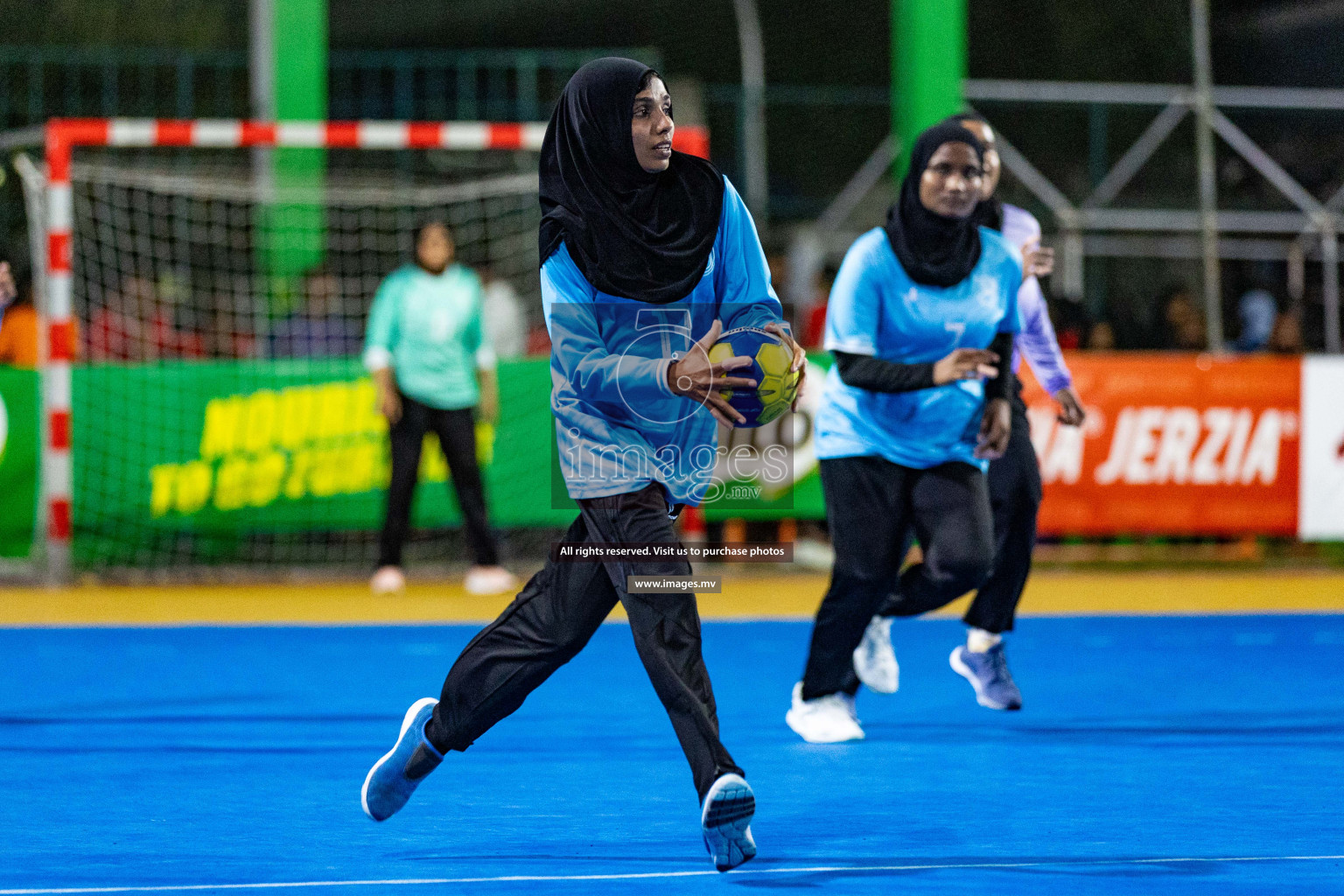 Day 2 of 7th Inter-Office/Company Handball Tournament 2023, held in Handball ground, Male', Maldives on Saturday, 17th September 2023 Photos: Nausham Waheed/ Images.mv