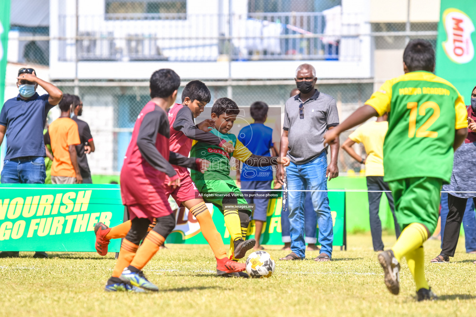 Day 2 of MILO Academy Championship 2022 held in Male' Maldives on Friday, 12th March 2021. Photos by: Nausham Waheed