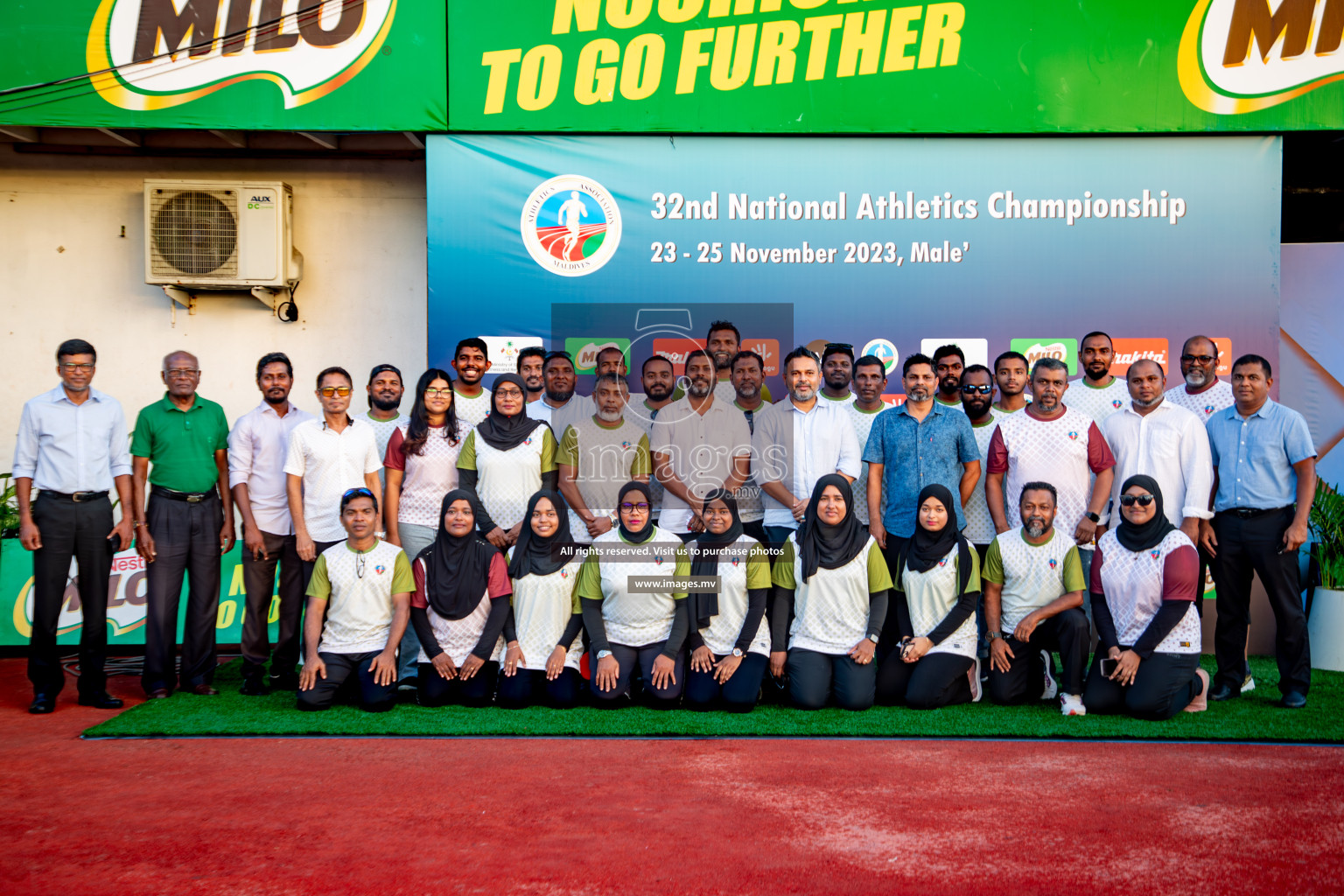 Day 3 of National Athletics Championship 2023 was held in Ekuveni Track at Male', Maldives on Saturday, 25th November 2023. Photos: Nausham Waheed / images.mv