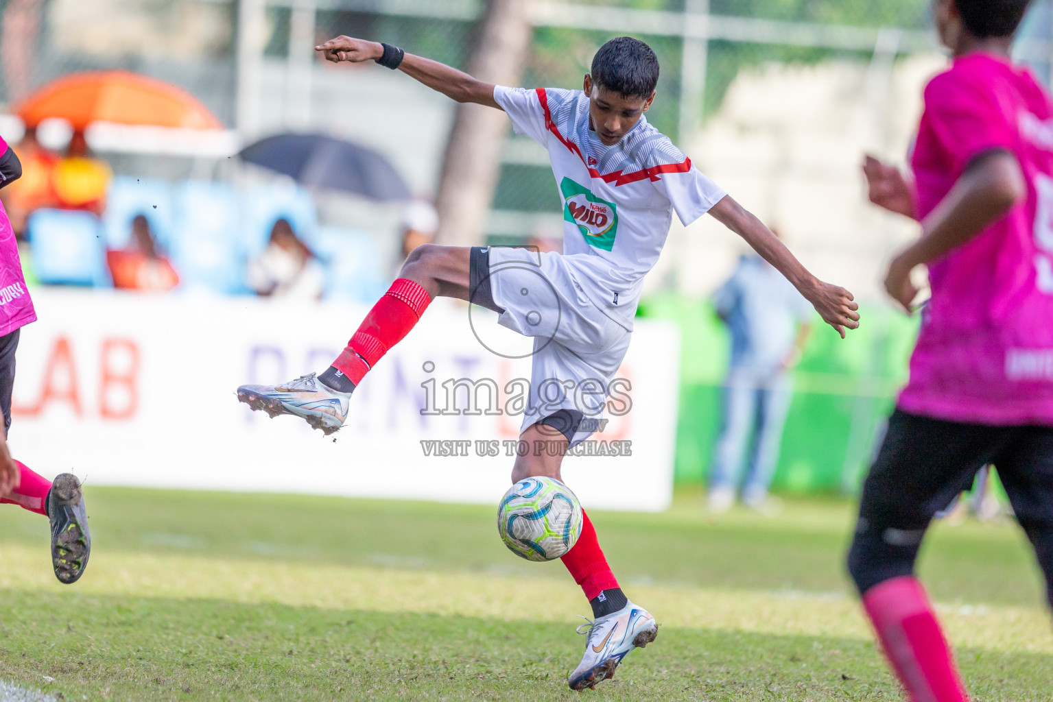 Dhivehi Youth League 2024 - Day 1. Matches held at Henveiru Stadium on 21st November 2024 , Thursday. Photos: Shuu Abdul Sattar/ Images.mv