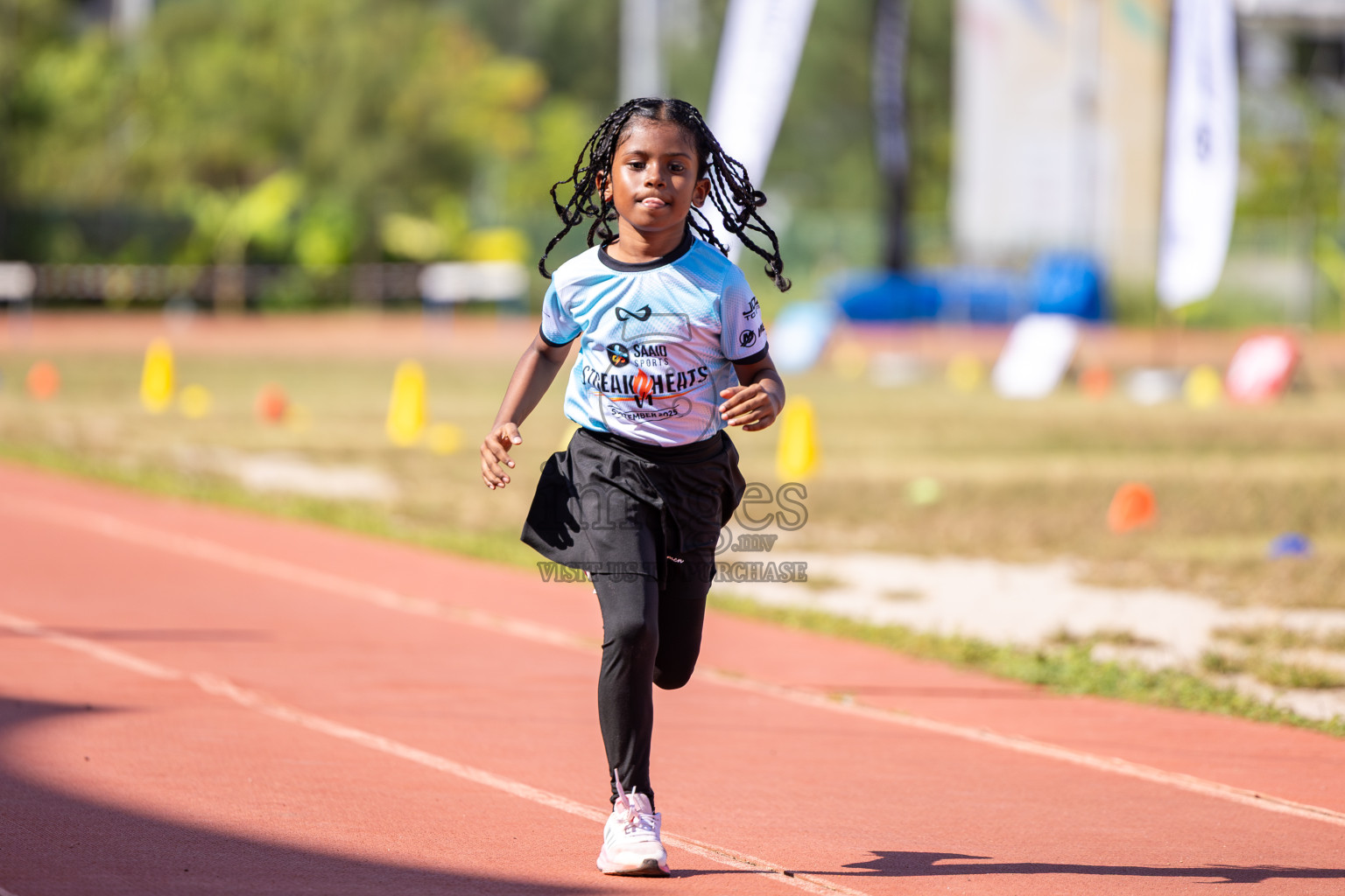 Streak Heats 2025 by Saaid Sports was held on Saturday, 6th September 2025 at Hulhumale' Synthetic Track, Hulhumale' Maldives. Photos: Ismail Thoriq / images.mv