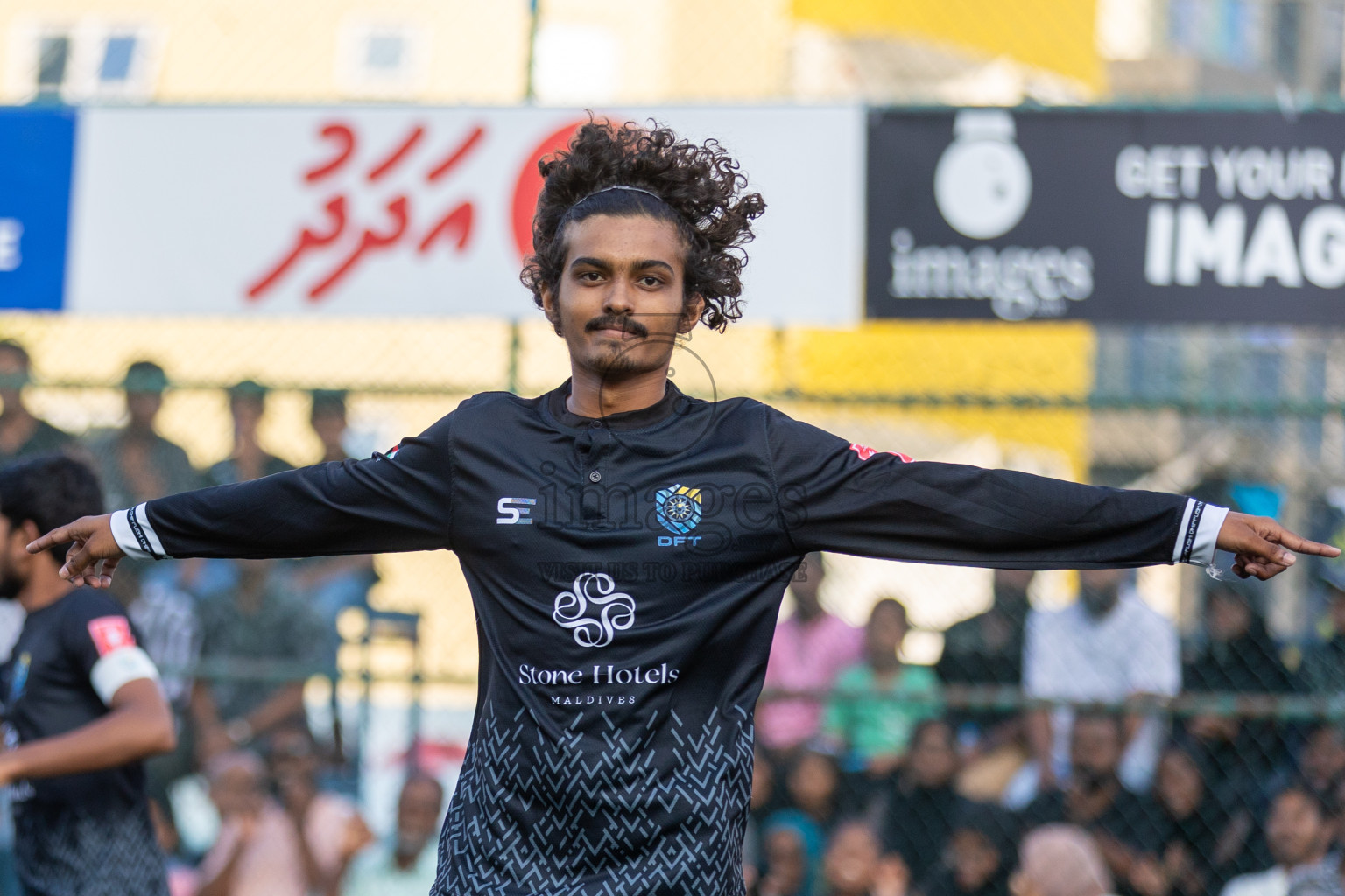 K Dhiffushi vs K Gulhi in Day 19 of Golden Futsal Challenge 2024 was held on Friday, 2nd February 2024, in Hulhumale', Maldives
Photos: Ismail Thoriq / images.mv