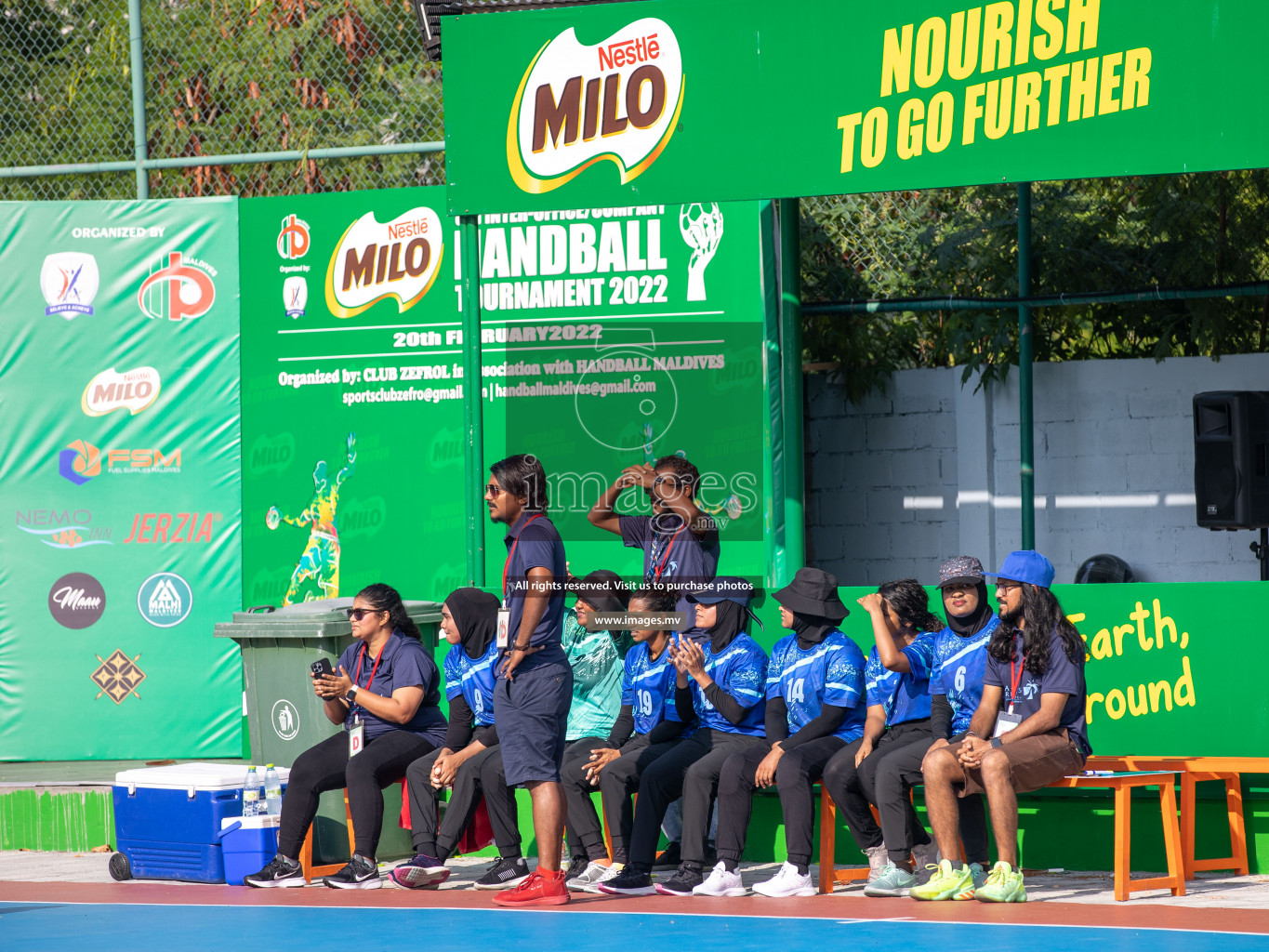 Day 7 of MILO 6th Inter Office Handball Tournament 2022 Photos by Ismail Thoriq & Shu Abdul Sattar