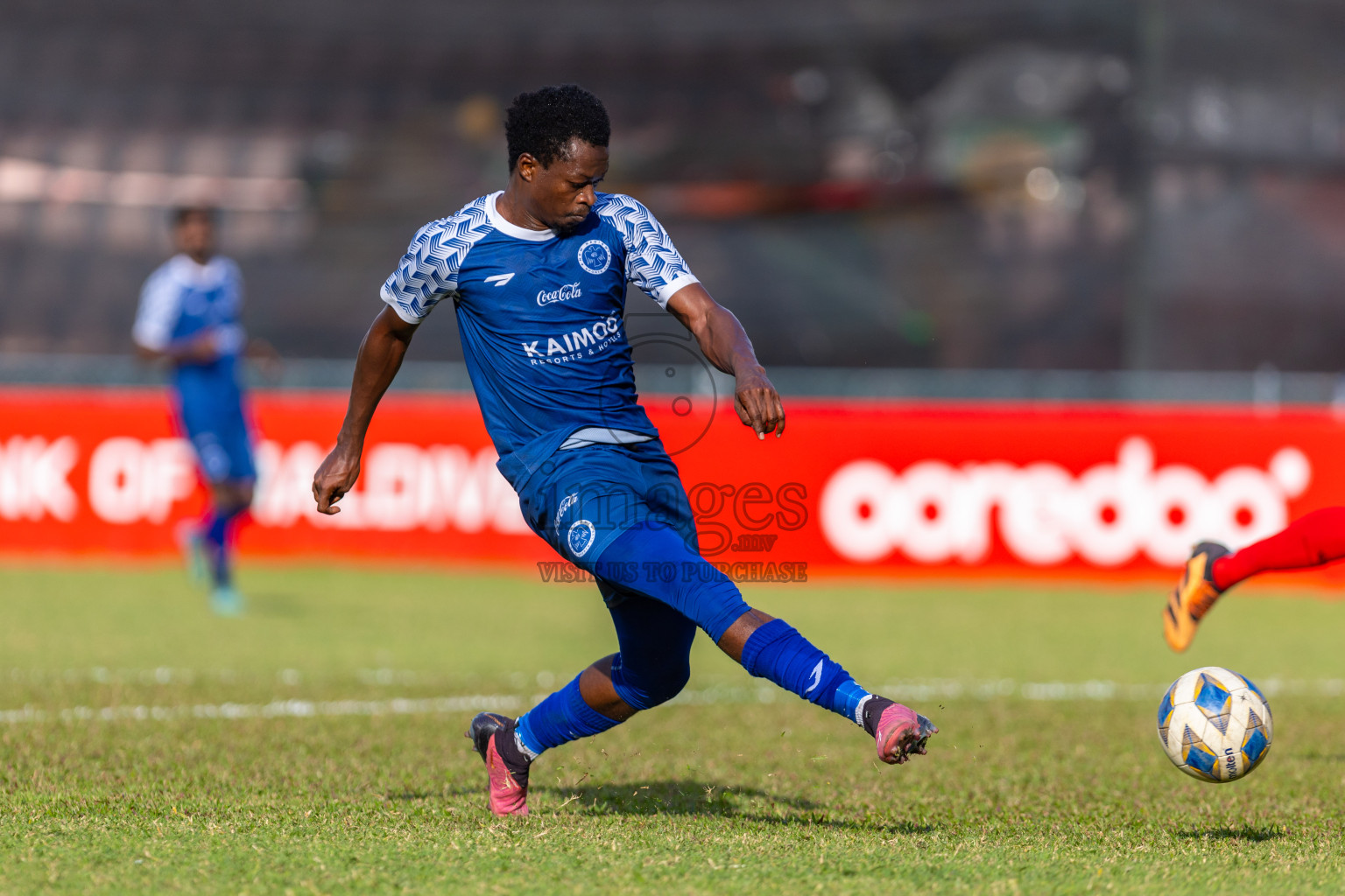 New Radiant SC vs Club PK in the Quarter Final of Second Division 2023 in Male' Maldives on Tuesday, 6th February 2023. Photos: Nausham Waheed / images.mv